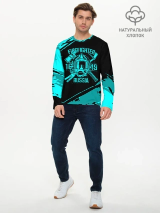 Мужской лонгслив базовый / FIREFIGHTER 1649 RUSSIA