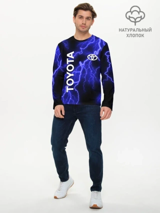 Мужской лонгслив базовый / TOYOTA