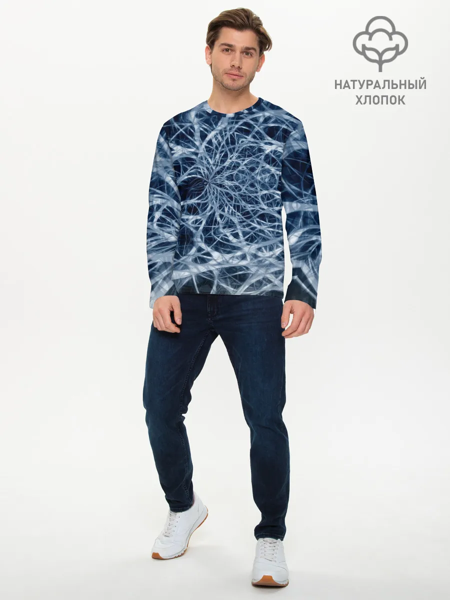 Мужской лонгслив базовый / Нервная система