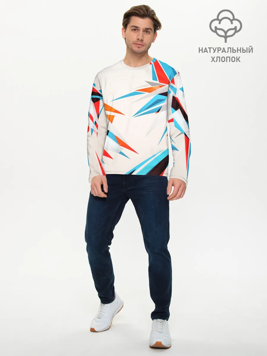 Мужской лонгслив базовый / ОСКОЛКИ