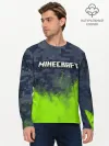 Мужской лонгслив базовый / MINECRAFT / МАЙНКРАФТ
