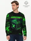 Мужской лонгслив базовый / MINECRAFT