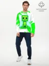 Мужской лонгслив базовый / MINECRAFT CREEPER