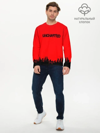 Мужской лонгслив базовый / Uncharted 2