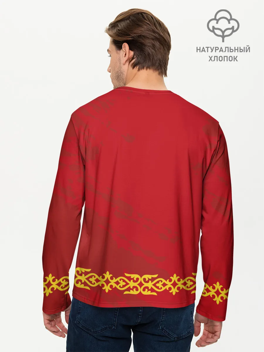 Мужской лонгслив базовый / Киргизия