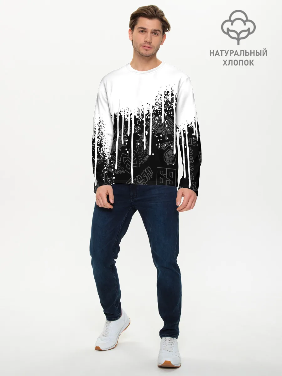 Мужской лонгслив базовый / 6ix9ine.