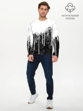 Мужской лонгслив базовый / 6ix9ine.