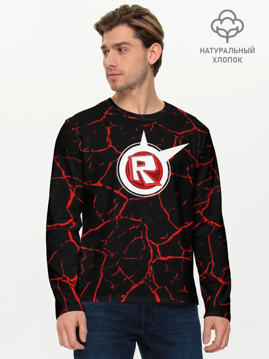 Мужской лонгслив базовый / Роблокс | Roblox