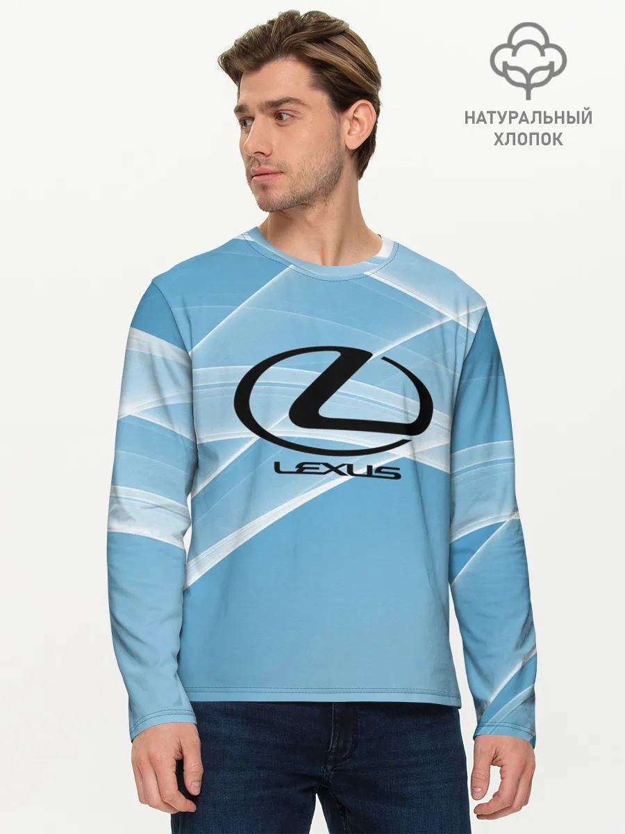 Мужской лонгслив базовый / lexus