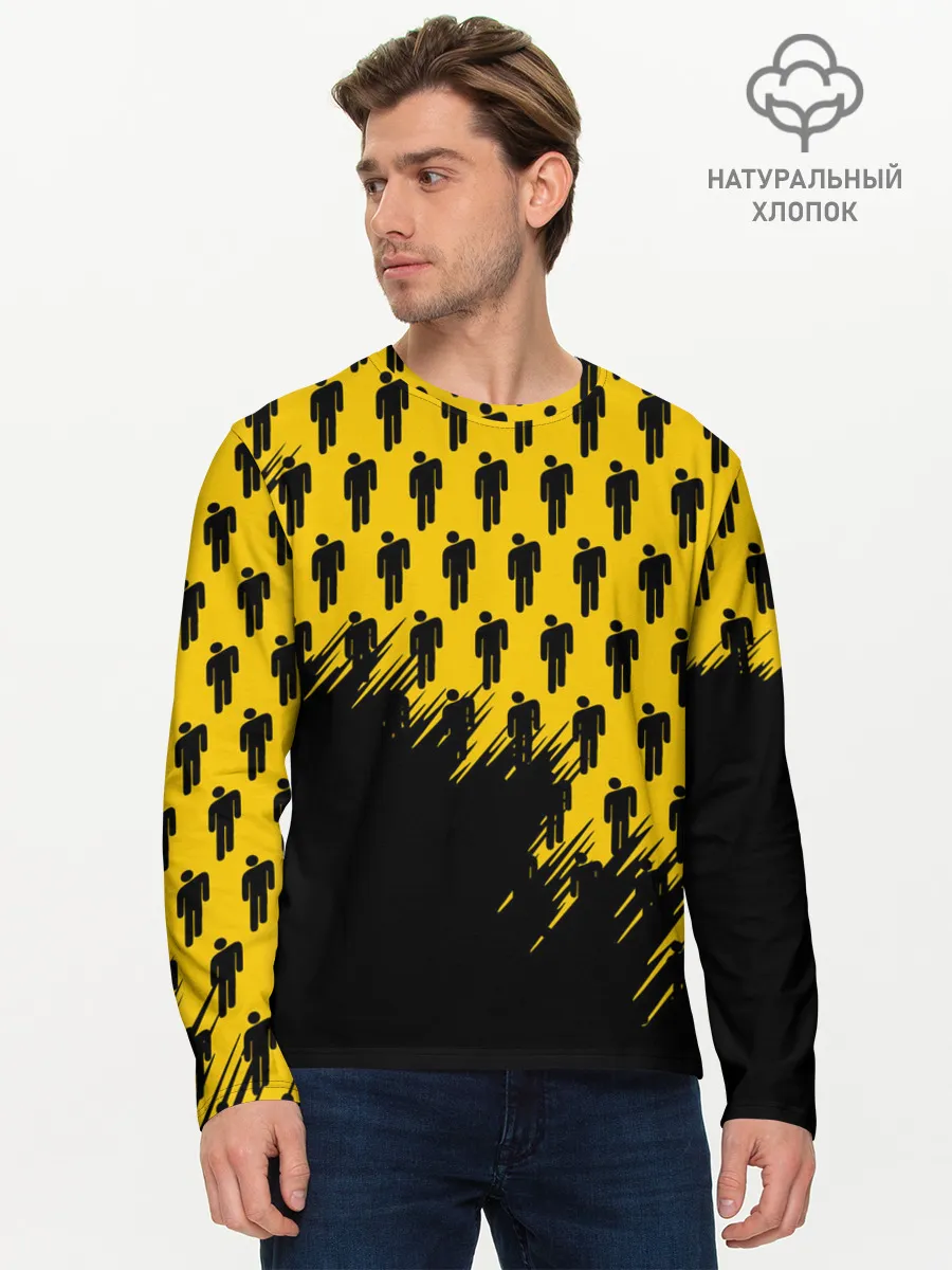 Мужской лонгслив базовый / Billie Eilish.