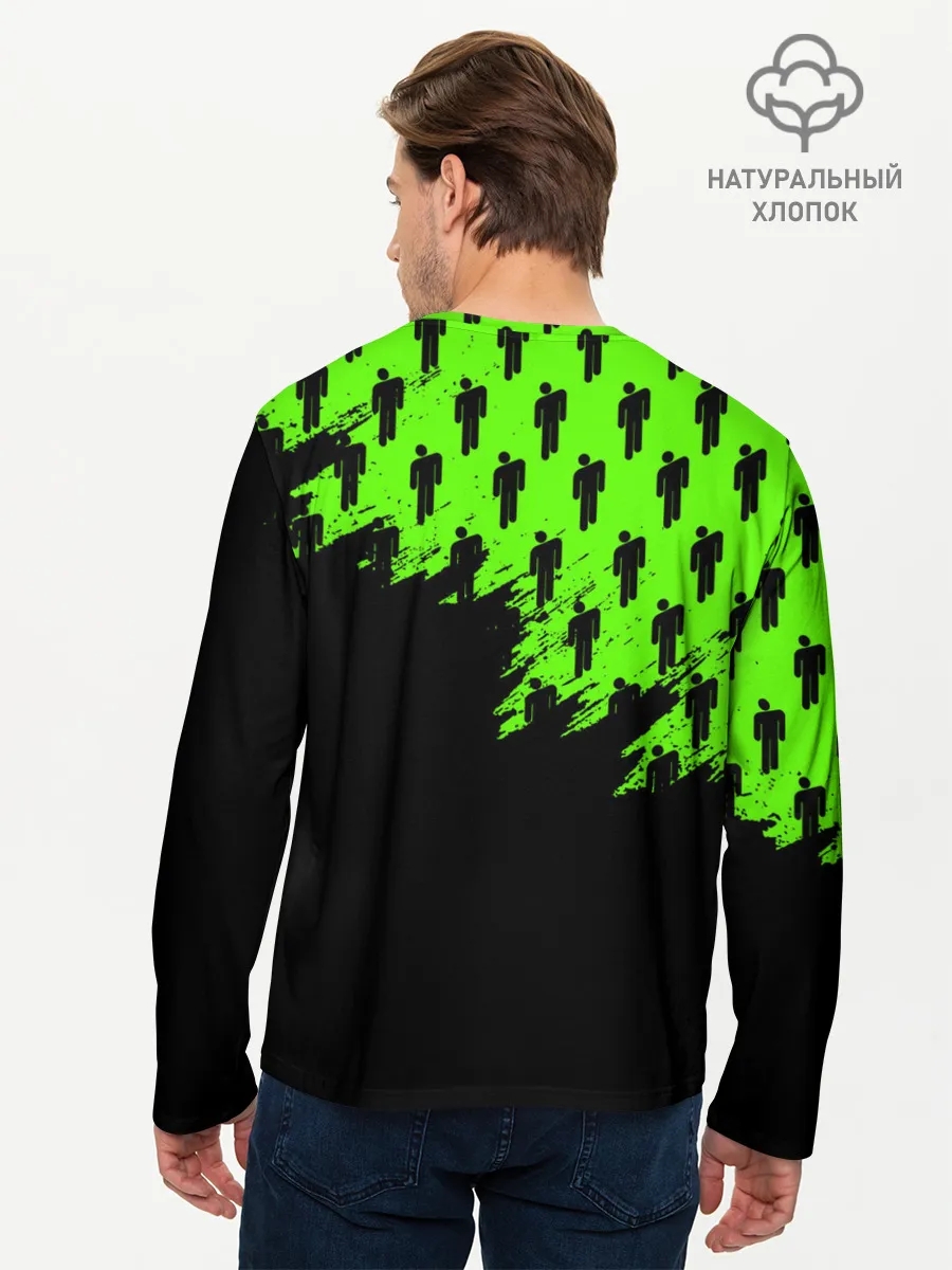 Мужской лонгслив базовый / BILLIE EILISH / БИЛЛИ АЙЛИШ