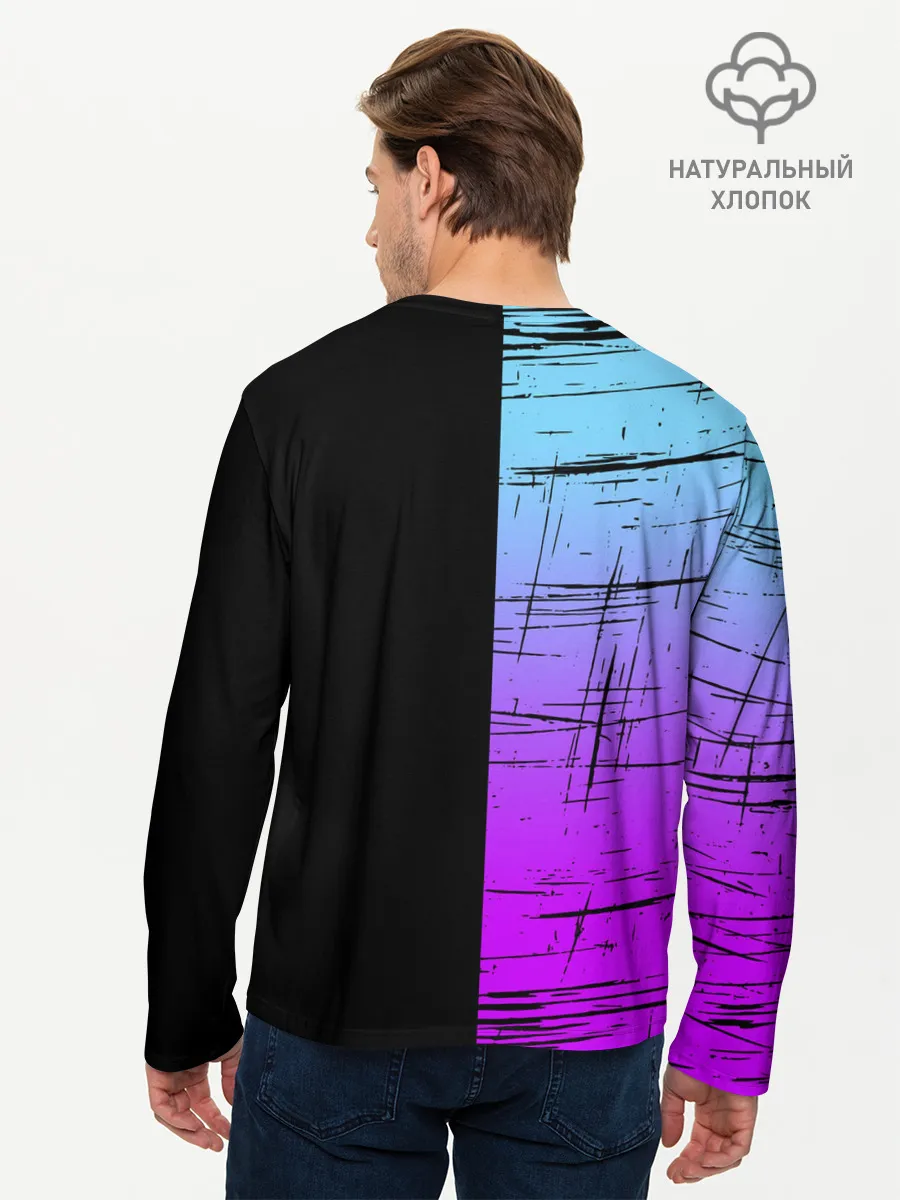 Мужской лонгслив базовый / FORTNITE MARSHMELLO.