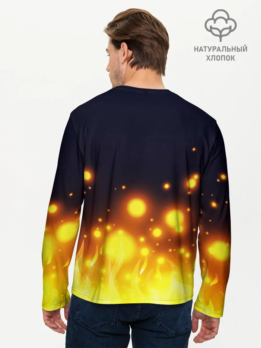 Мужской лонгслив базовый / Helltaker Satan Girl