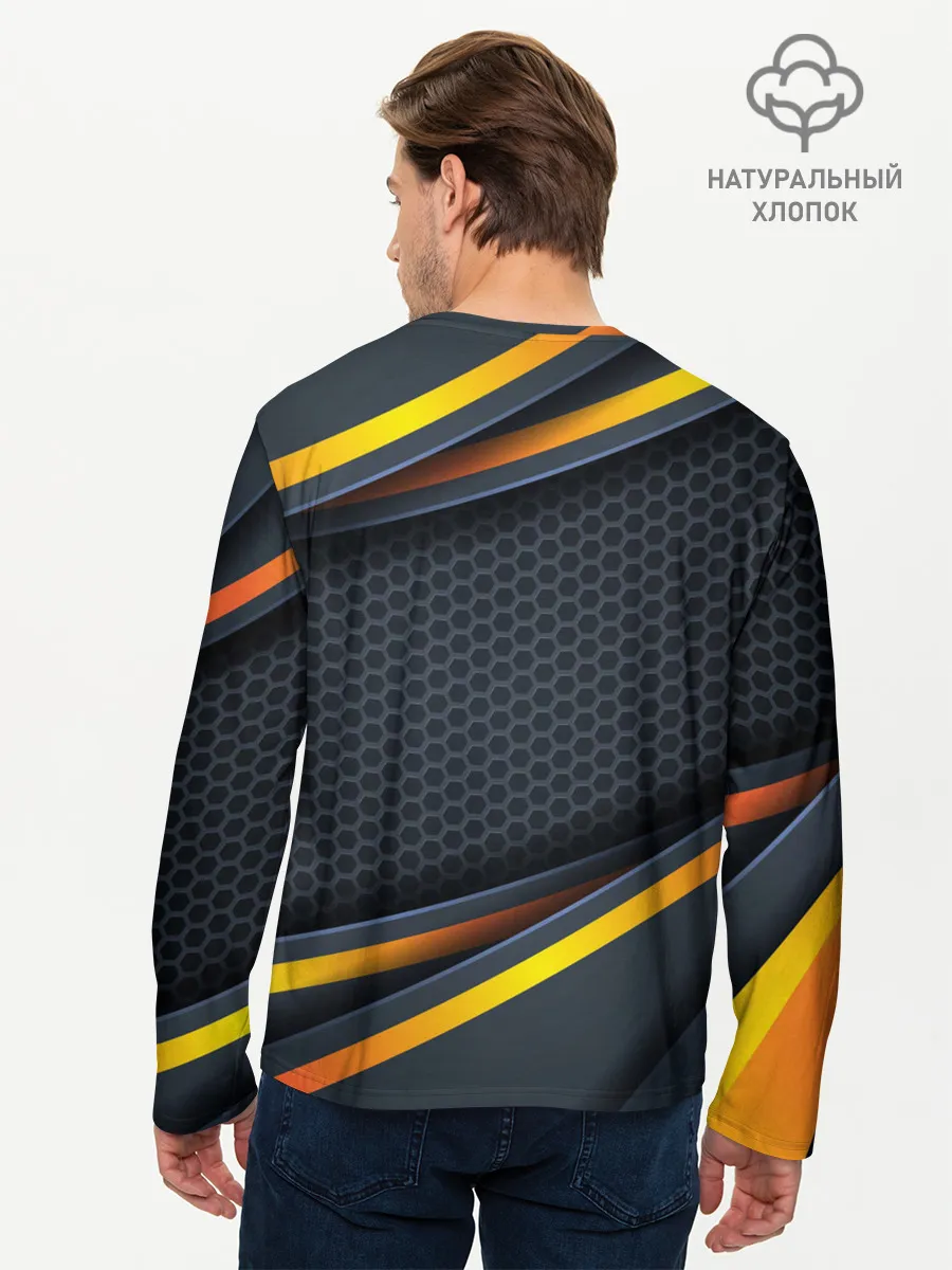 Мужской лонгслив базовый / Cyberpunk 2077