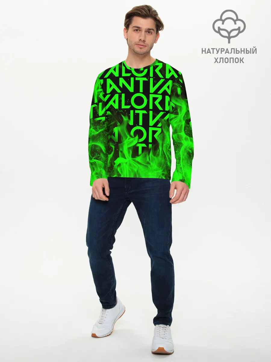 Мужской лонгслив базовый / VALORANT | ВАЛОРАНТ