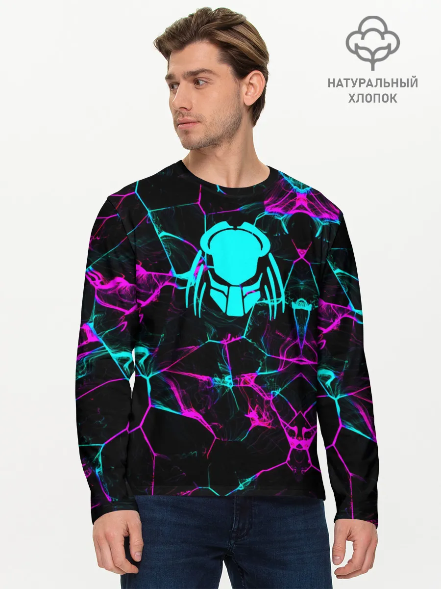 Мужской лонгслив базовый / Predator