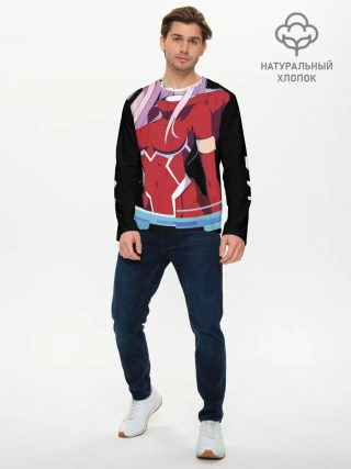 Мужской лонгслив базовый / Милый во франксе