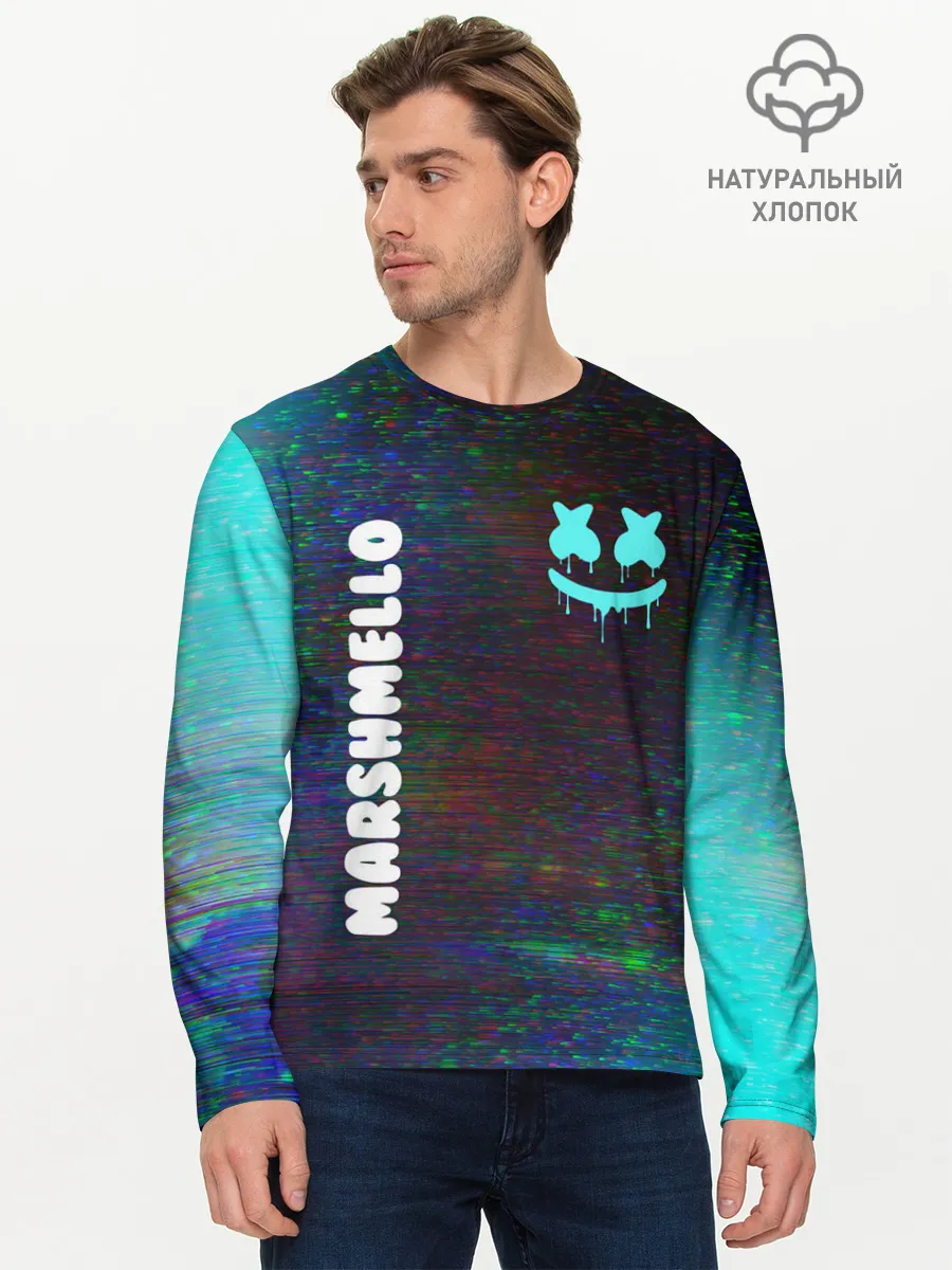 Мужской лонгслив базовый / MARSHMELLO / МАРШМЕЛЛОУ