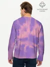 Мужской лонгслив базовый / Фиолетовый ТАЙ ДАЙ