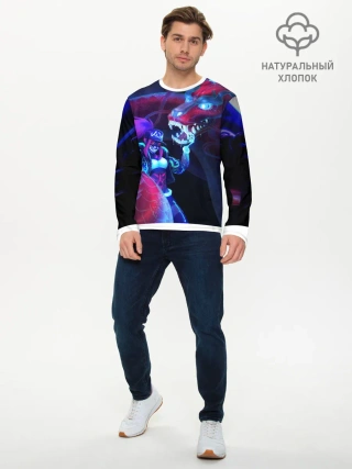 Мужской лонгслив базовый / League of legends Akali KDA