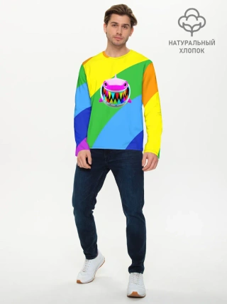 Мужской лонгслив базовый / 6ix9ine