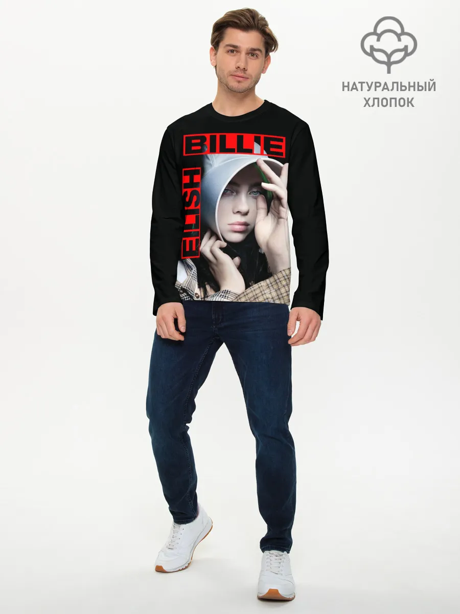 Мужской лонгслив базовый / BILLIE EILISH