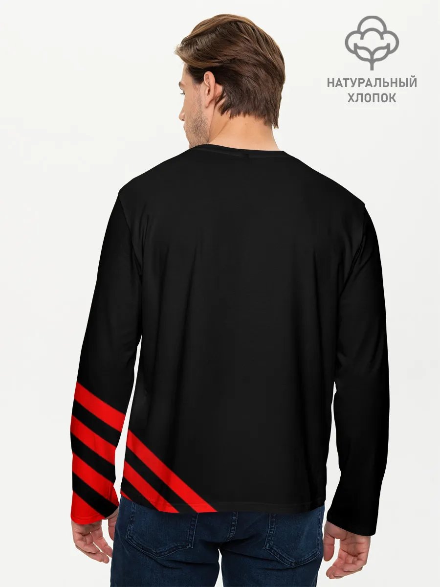 Мужской лонгслив базовый / Манчестер Юнайтед Red Devil