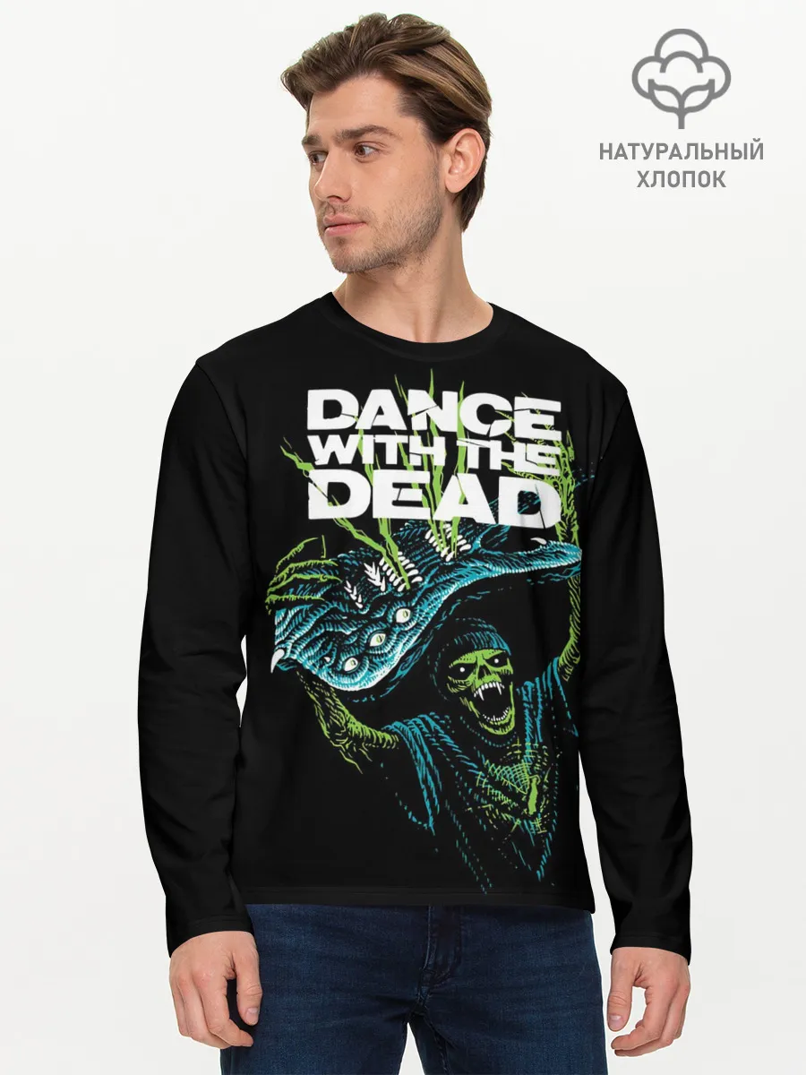 Мужской лонгслив базовый / DANCE WITH THE DEAD