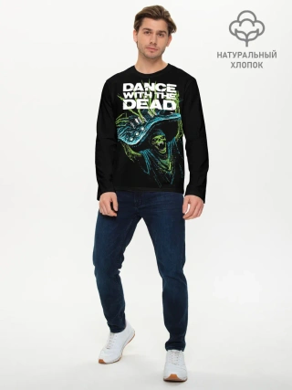 Мужской лонгслив базовый / DANCE WITH THE DEAD