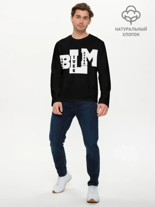 Мужской лонгслив базовый / Black Lives Matter