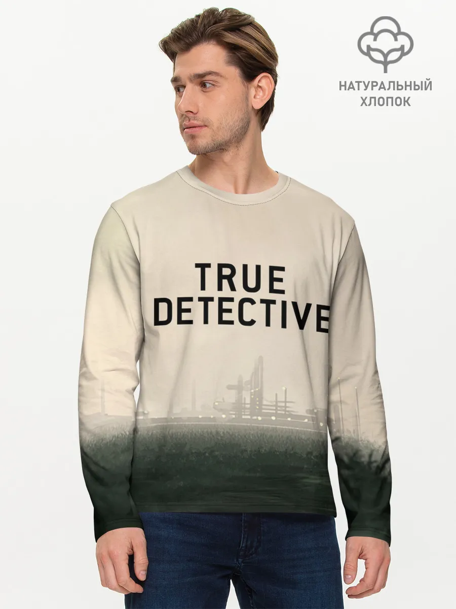 Мужской лонгслив базовый / Настоящий детектив