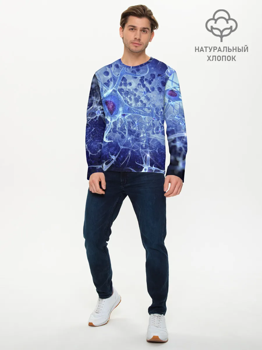 Мужской лонгслив базовый / ВИРУС