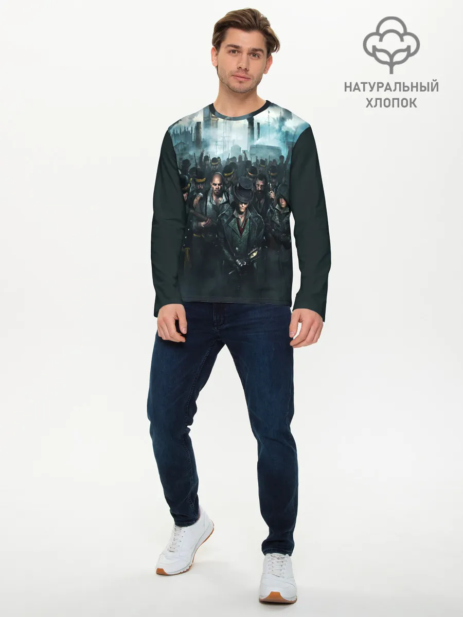 Мужской лонгслив базовый / ASSASSINS CREED СИНДИКАТ