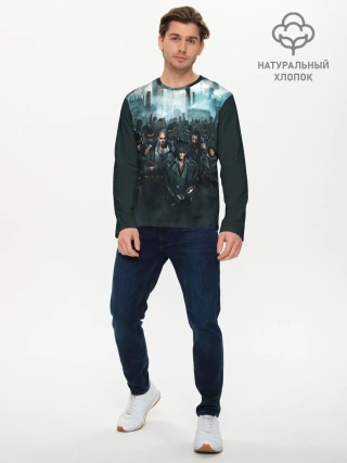 Мужской лонгслив базовый / ASSASSINS CREED СИНДИКАТ