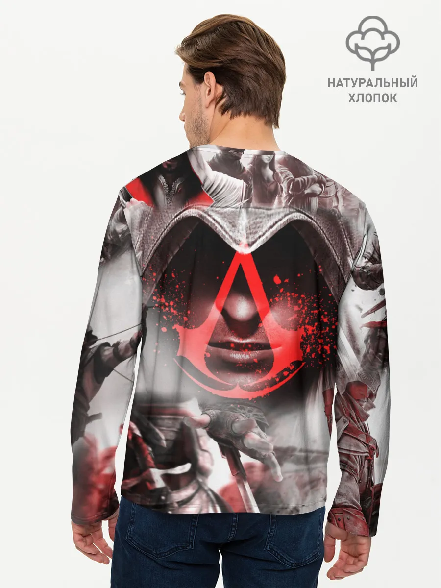 Мужской лонгслив базовый / ASSASSINS CREED