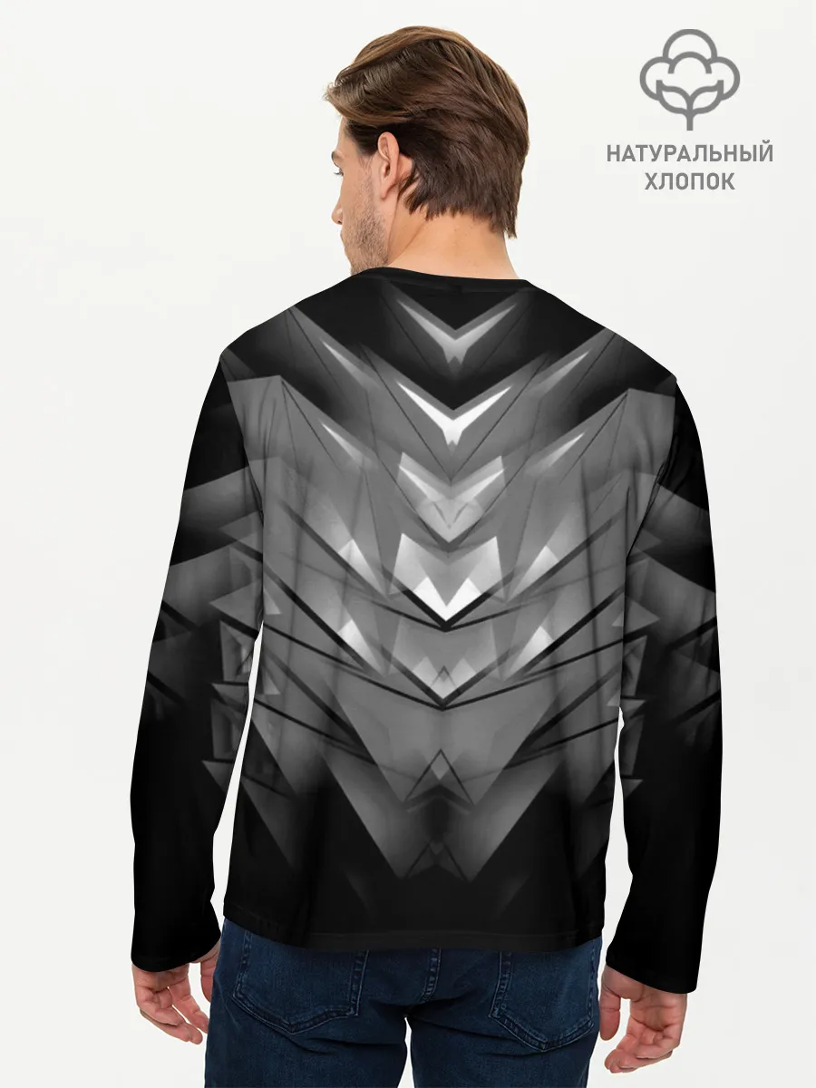 Мужской лонгслив базовый / NISSAN.