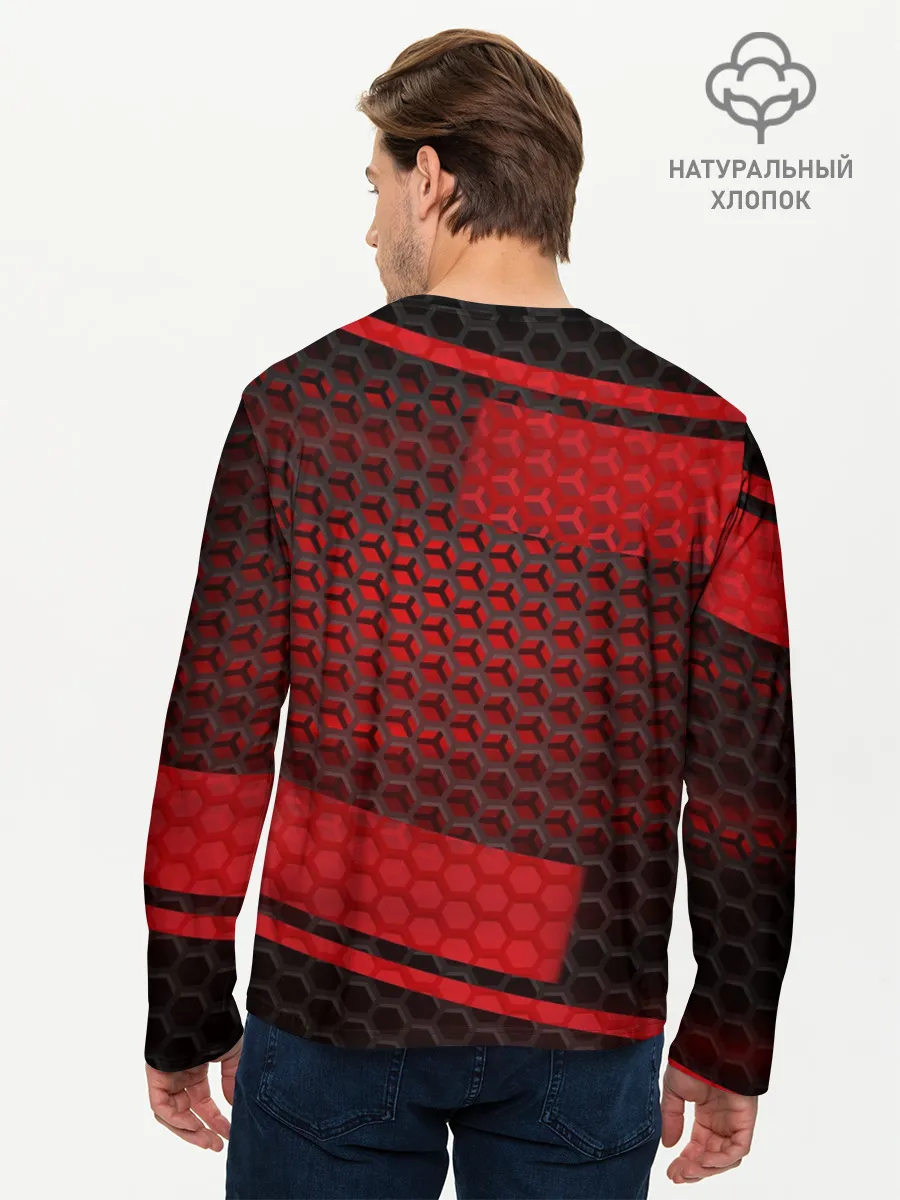 Мужской лонгслив базовый / CHEVROLET