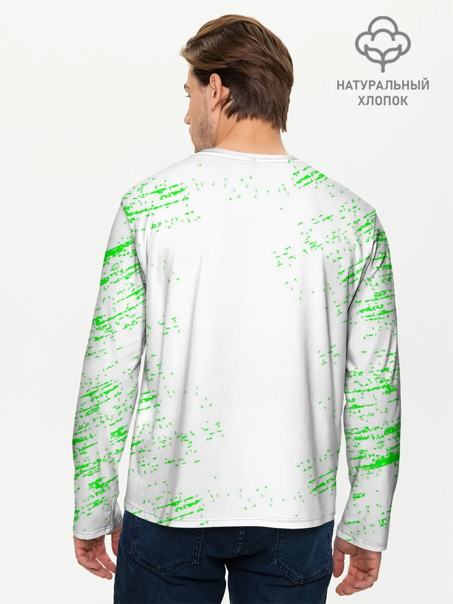 Мужской лонгслив базовый / MINECRAFT CREEPER