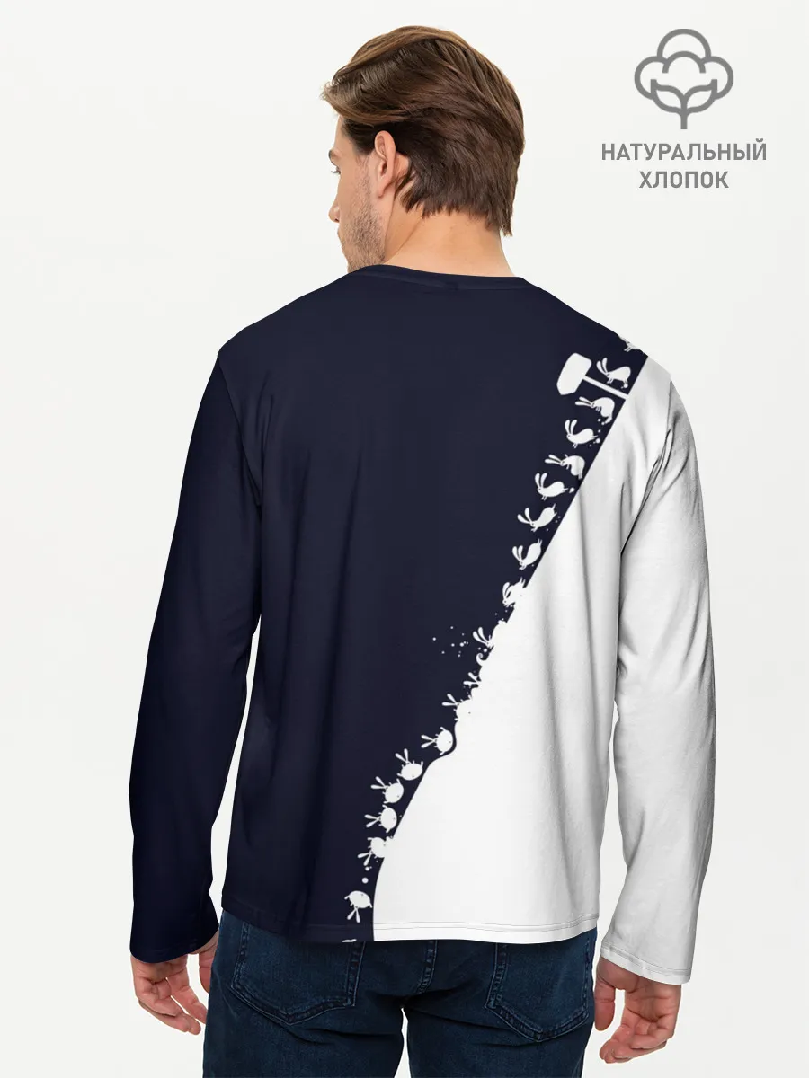 Мужской лонгслив базовый / Краш