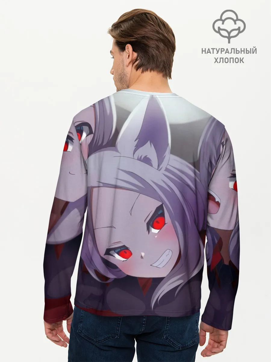 Мужской лонгслив базовый / Цербер из Хеллтейкера