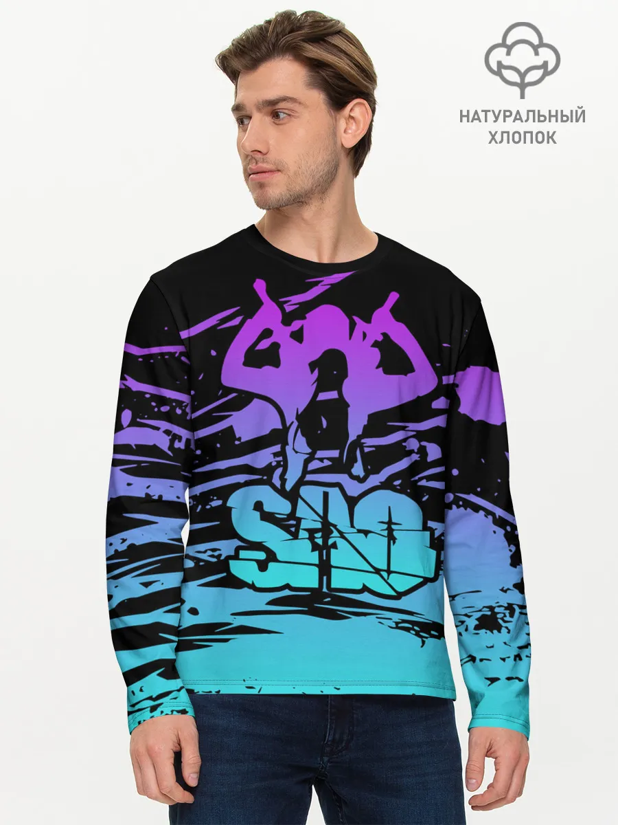 Мужской лонгслив базовый / Sword Art Online