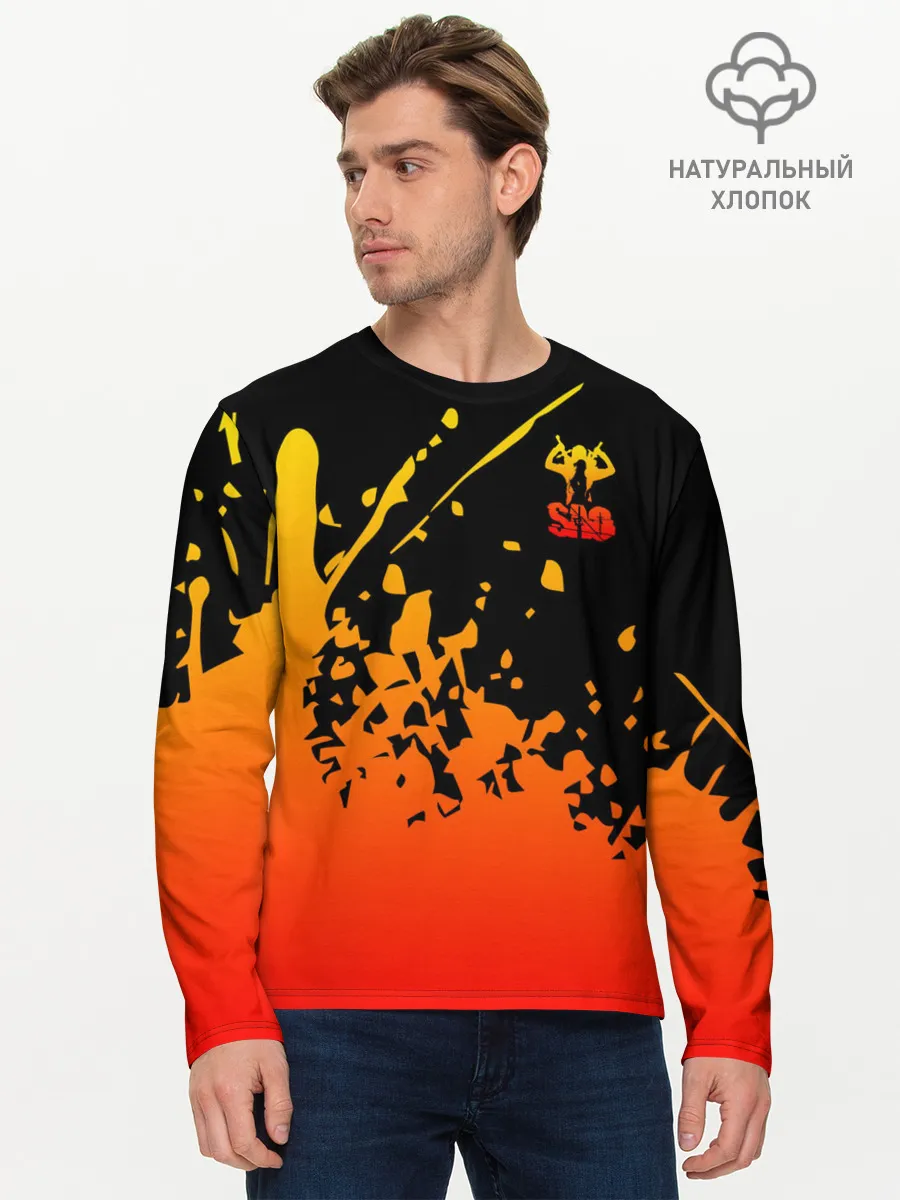 Мужской лонгслив базовый / Sword Art Online