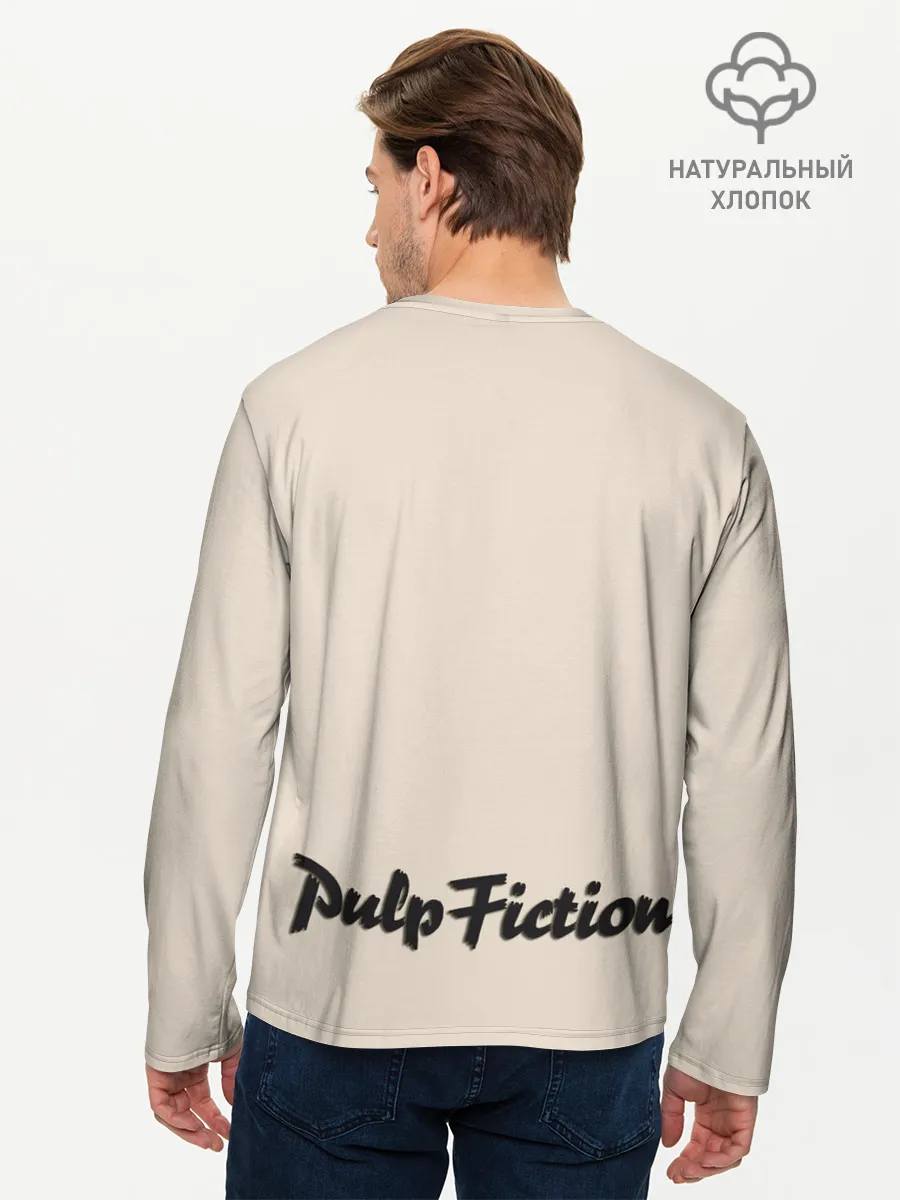 Мужской лонгслив базовый / Криминальное чтиво