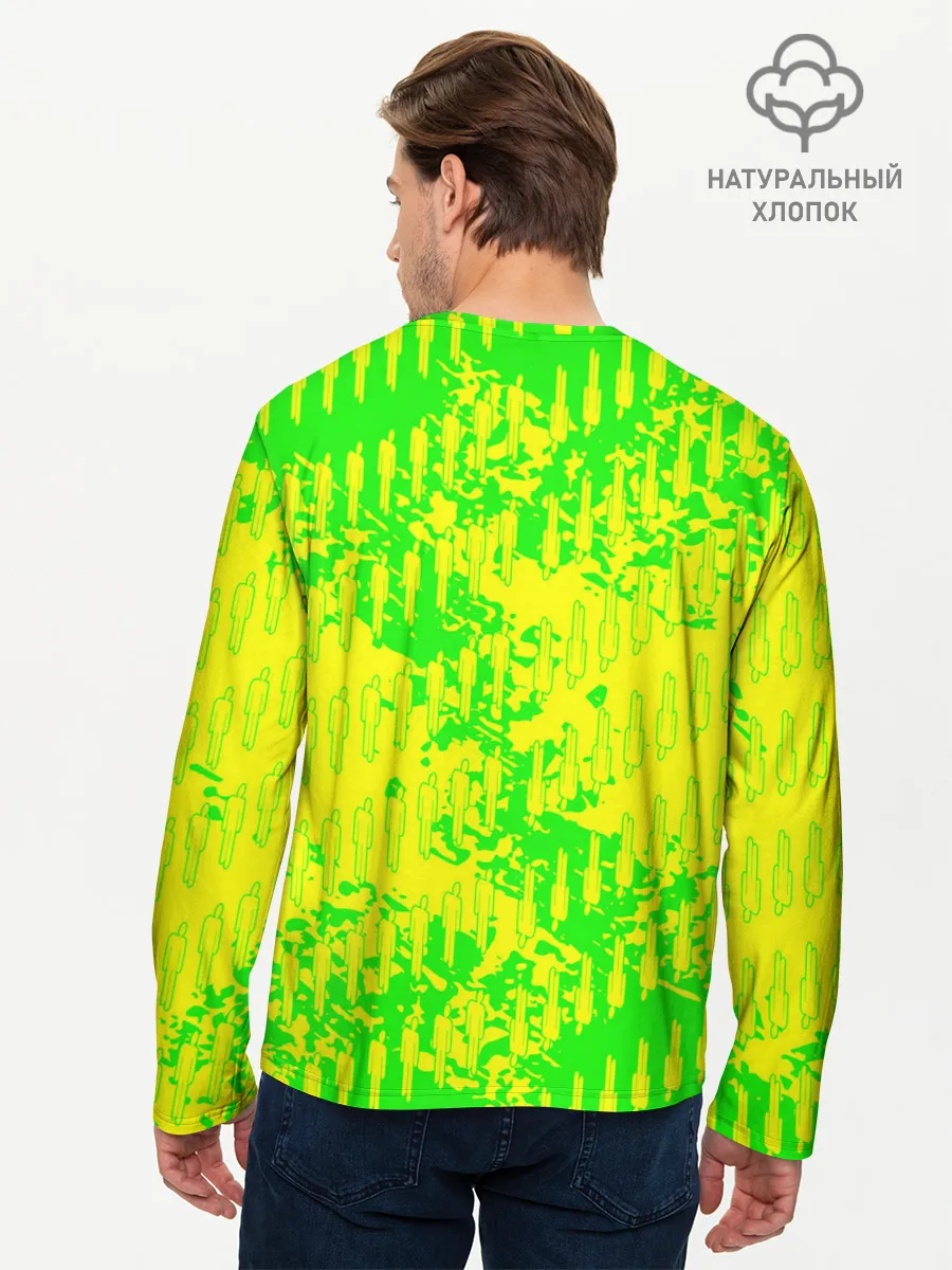 Мужской лонгслив базовый / билли айлиш