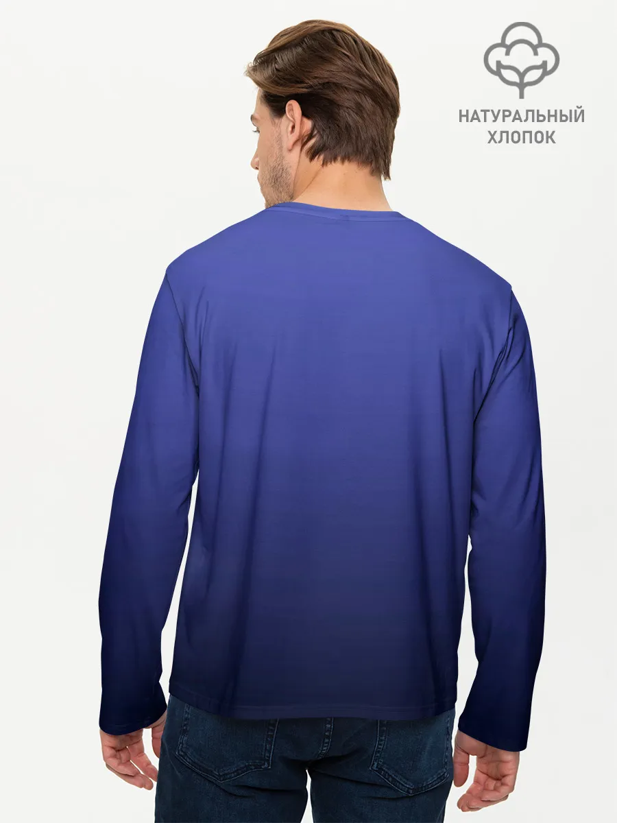 Мужской лонгслив базовый / Люцифер на троне