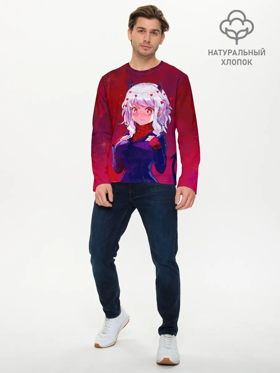 Мужской лонгслив базовый / Cute Modeus