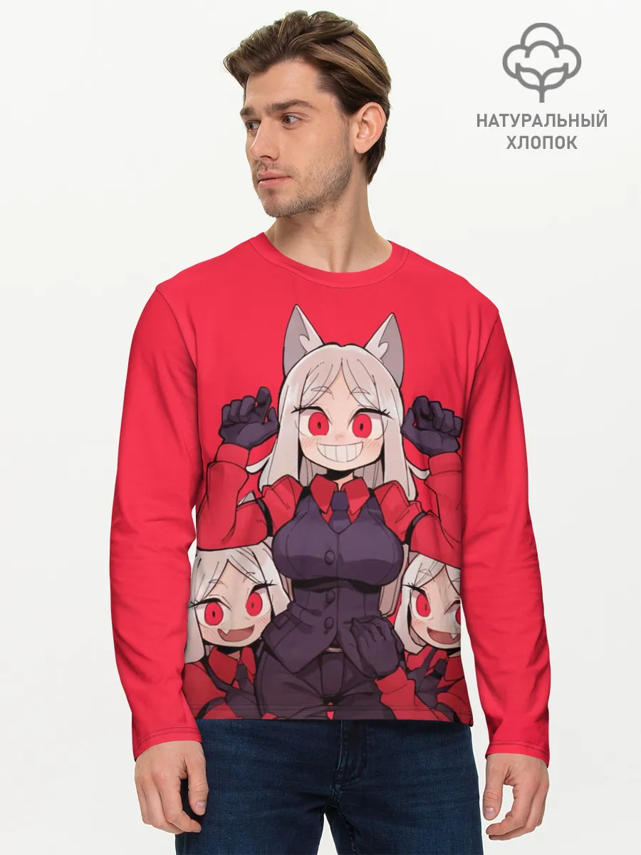 Мужской лонгслив базовый / Сестрички Цербер