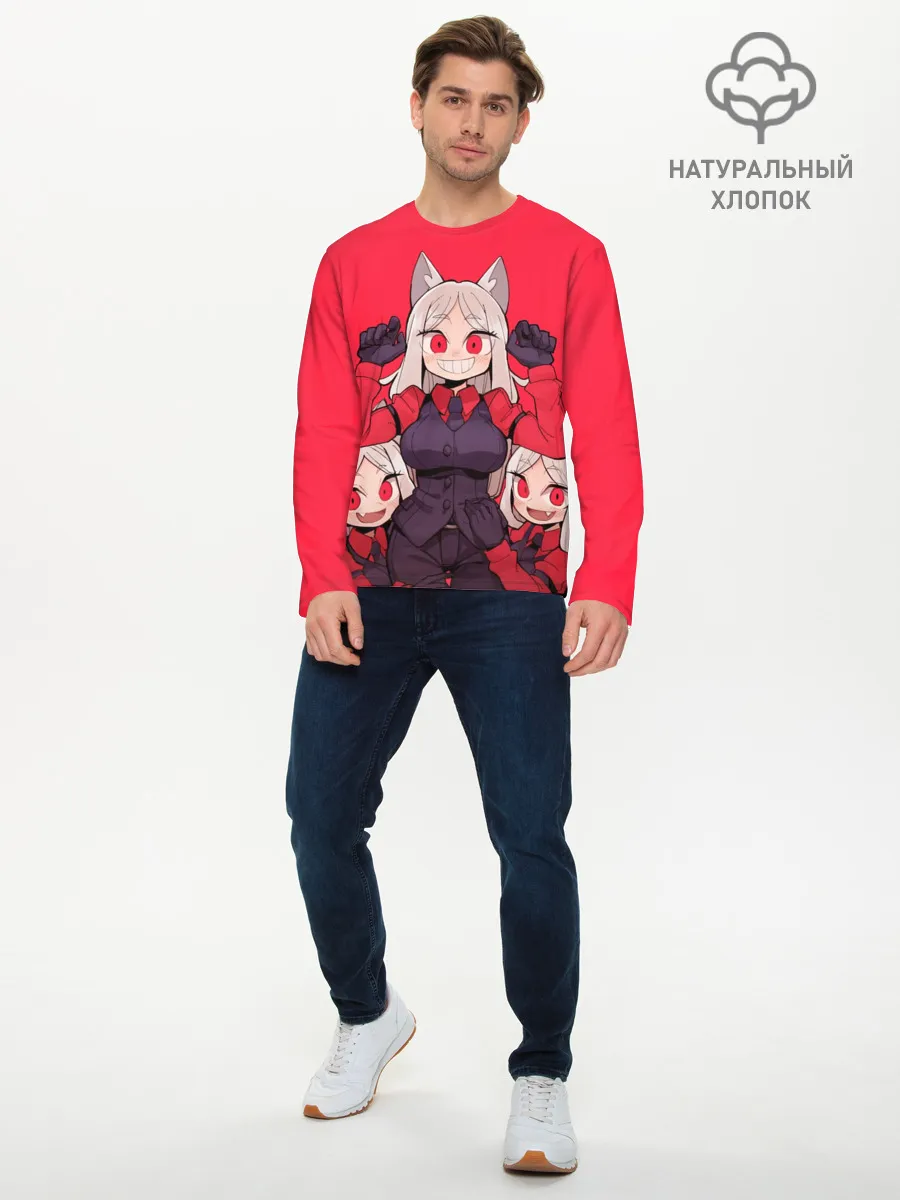 Мужской лонгслив базовый / Сестрички Цербер