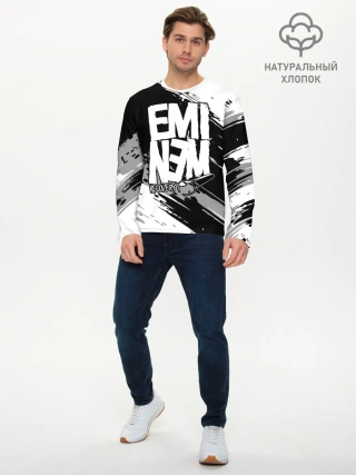 Мужской лонгслив базовый / Eminem