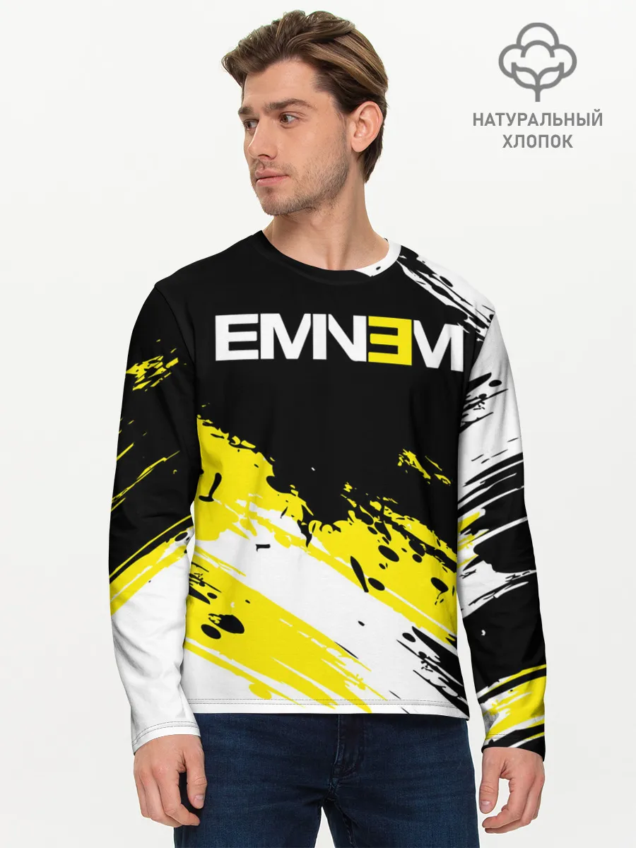 Мужской лонгслив базовый / Eminem